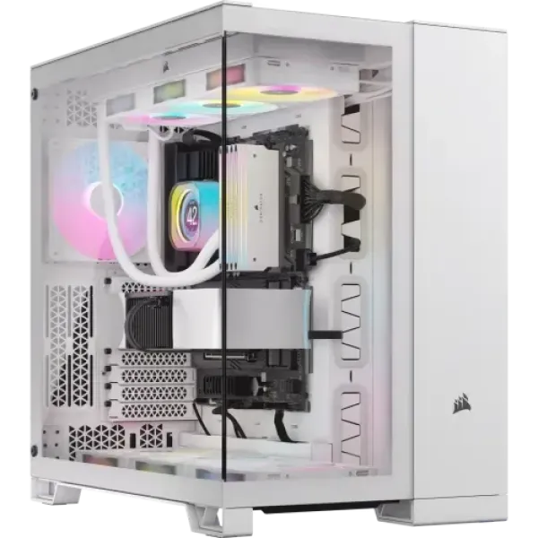 Corsair 6500X Mid-Tower Dual Chamber Casing White